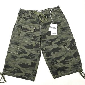 Disclosure Camo Cargo Baggy Shorts